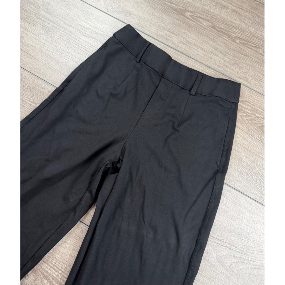 Haver + Blair Womens Pants Wide Leg Ponte Knit Black S